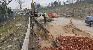 İzmit Yeşilova Köprülü Kavşak Projesi Kapsamında Altyapı Çalışmaları Başladı