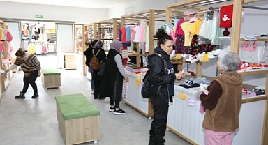 ‘Kadının Emek Dünyası’ stantları yenilendi