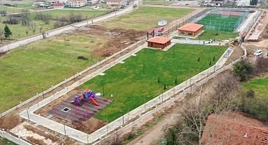 Kartepe Şevkatiye Parkı yapımı hızla sürüyor
