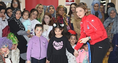 Kocaeli'nin misafir çocukları doyasıya eğlendi