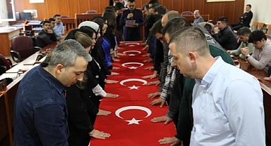 Memur Kadrosuna Geçen Personeller Yeminlerini Etti