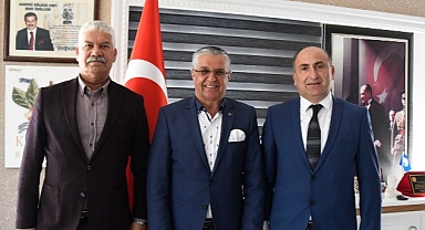 Milletvekili aday adayı Müncester’den Başkan Topaloğlu’na ziyaret