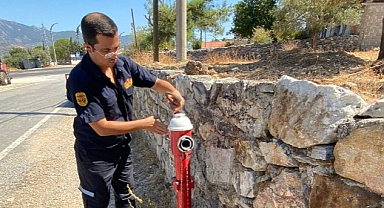 Muğla Büyükşehir İtfaiyesi 1631 Hidrant Kurulumu Gerçekleştirdi