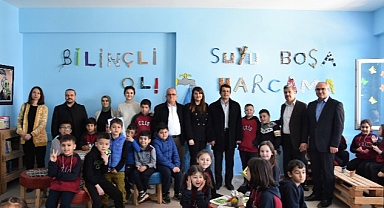 Mustafakemalpaşa Belediyesinden Sıfır Atık Kütüphanesi