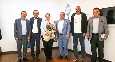 Nazilli Ziraat Odası’ndan Başkan Çerçioğlu’na Nezaket Ziyareti
