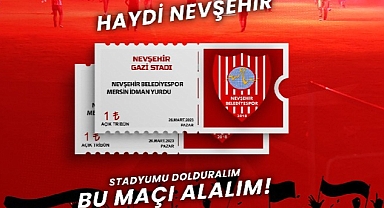Nevşehir Belediyespor Yönetimi Yeni Mersin İdmanyurdu Maçı Biletlerini 1 TL’ye İndirdi