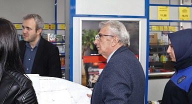Ödemiş Belediyesi’nden zincir market şubelerinde kolon denetimi