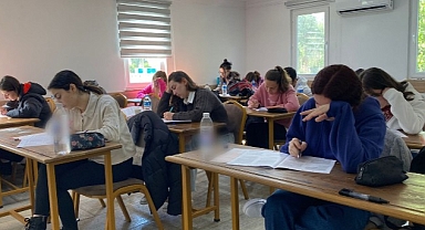 Öğrencilerin başarıları sınandı