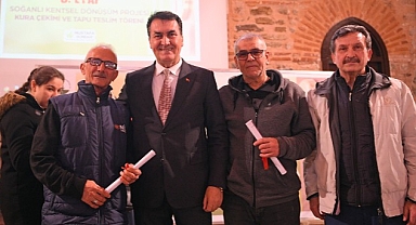 Örnek dönüşümün 8. etabında tapular dağıtıldı 