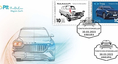 PTT'den “Türkiye’nin Otomobilleri” Konulu Anma Pulu ve İlkgün Zarfı
