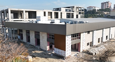 Serik düğün salonu inşaatında sona gelindi: Projenin yüzde 90’ı tamamlandı
