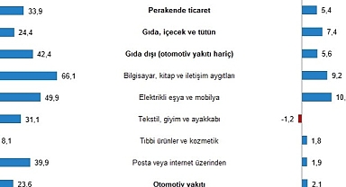 TÜİK: Perakende Satış Endekslerini Açıkladı