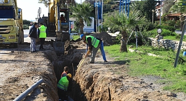 Türkevleri, Bozalan ve Çökertme İçme Suyu projesinin 28 Bin Metresi Tamamlandı