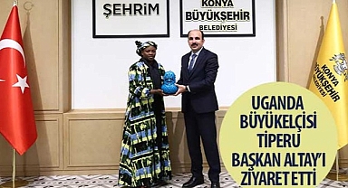 Uganda Büyükelçisi Tiperu Başkan Altay’ı Ziyaret Etti