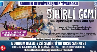 Yeni Çocuk Oyunu Sihirli Gemi Sahnede