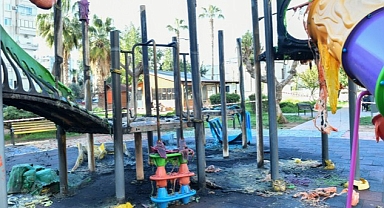 Yenişehir Belediyesinin çocuk oyun gruplarına çirkin saldırı