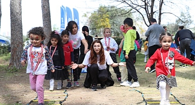 Zeytinpark çocuk sesleriyle renklendi