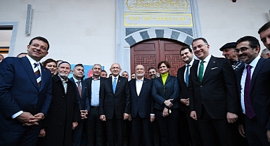 13. Cumhurbaşkanı Adayı Kemal Kılıçdaroğlu ve Ekrem İmamoğlu'un Katılımıyla Beylikdüzü Belediyesi tarafından ilçeye kazandırılan Hacı Naif Akkuş Camii Kadir Gecesi'nde İbadete Açıldı