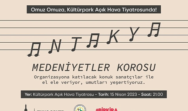 Antakya Medeniyetler Korosu'ndan Bir Kira Bir Yuva konseri
