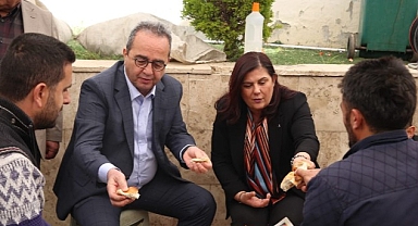 Aydın Büyükşehir Belediye Başkanı Özlem Çerçioğlu Köşk'te Vatandaşlarla Buluştu