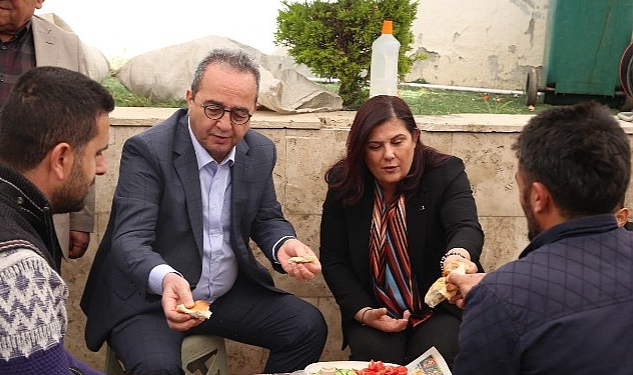 Aydın Büyükşehir Belediye Başkanı Özlem Çerçioğlu Köşk'te Vatandaşlarla Buluştu