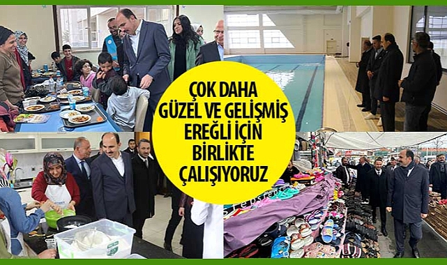 Başkan Altay: “Çok Daha Güzel ve Gelişmiş Ereğli İçin Birlikte Çalışıyoruz”