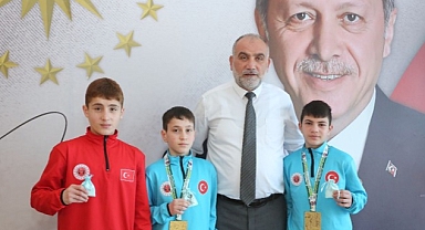 Başkan Sandıkçı Avrupa Şampiyonlarını Ağırladı 