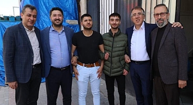 Başkan Savran, Ak Parti Milletvekili Adayı Çalışkan İle Birlikte Esnaf Ziyaretleri Gerçekleştirdi