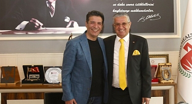 Başkan Topaloğlu’ndan Başkan Genç’e ziyaret