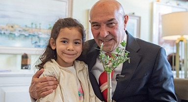 Başkan Tunç Soyer bu kez çocukları misafir etti