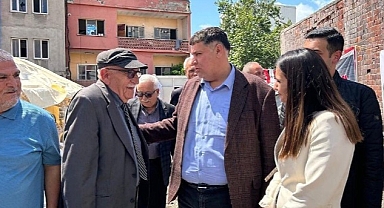 Başkan V. Erkan Özkan Depremzede Vatandaşları Yalnız Bırakmadı