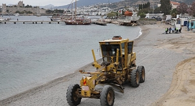 Bodrum Belediyesi Halk Plajlarında Son Hazırlıklar