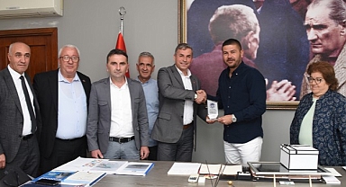 ‘Bosna Hersek Foça’ Başkan Gürbüz’ü Ziyaret Etti