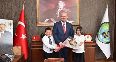 Çocuk Başkanlara Aydın Başkan Müjdesi: Belediyemizin Çocuk Köyü ve Macera Parkı Projeleri 29 Ekim’e Hazır Olacak