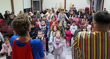 Çocuklar Geleneksel Ramazan Akşamı Çocuk Şenliğini Çok Sevdi