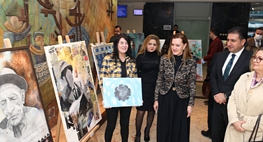 DEÜ'de Aşık Veysel, Resim Sergidi İle Anıldı