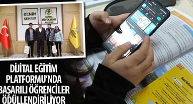 Dijital Eğitim Platformu’nda Başarılı Öğrenciler Ödüllendiriliyor