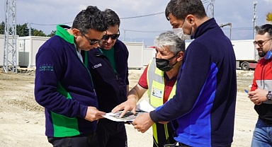 Enerjinin Kahramanları Afet Bölgesinde