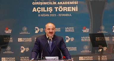 “Gelecek Üsküdar Girişimcilik Akademisi”nin Açılışını Sanayi ve Teknoloji Bakanı Mustafa Varank Yaptı