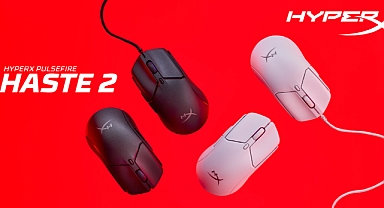 HyperX Pulsefire Haste 2 Kablolu ve Kablosuz Oyun Fareleri Satışa Çıkıyor