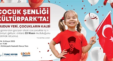 İzmir Büyükşehir Belediyesi 23 Nisan’ı çocuk şenlikleriyle kutluyor