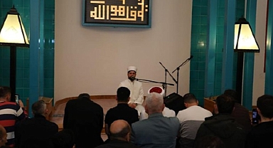 Kadir Gecesinde Hafız Adem Bilgetay İnegöllülerle Buluştu