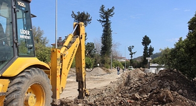 Kemer'de 50 milyon liralık alt yapı çalışması