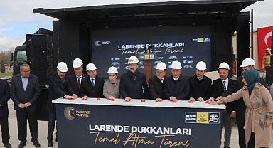 Larende Dükkanlarının Temeli Atıldı Başkan Altay: “Konya İçin Bir Hayalimiz Var”