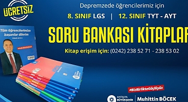 LGS ve YKS Sınavına Girecek Gençlere Ücretsiz Kitap 