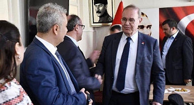 Malkara Belediye Başkanı Ulaş Yurdakul CHP Malkara İlçe Başkanlığında Düzenlenen Bayramlaşma Programına Katılım Sağladı