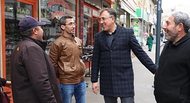 Nevşehir Belediye Başkanı Dr. Mehmet Savran, esnaf ziyaretlerinde bulundu
