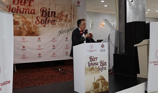 Nevşehir'de, Kültür ve Turizm Bakanlığı Vakıflar Genel Müdürlüğünce