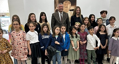 Nilüfer’de kursiyerlerin yıl sonu sergisi heyecanı