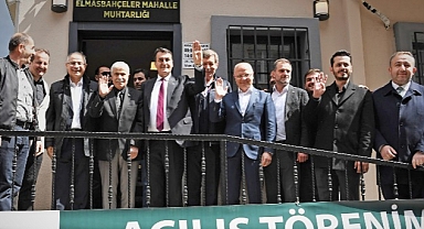 Osmangazi’den Elmasbahçeler’e örnek hizmet 